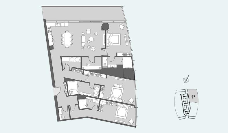 3 Bedrooms